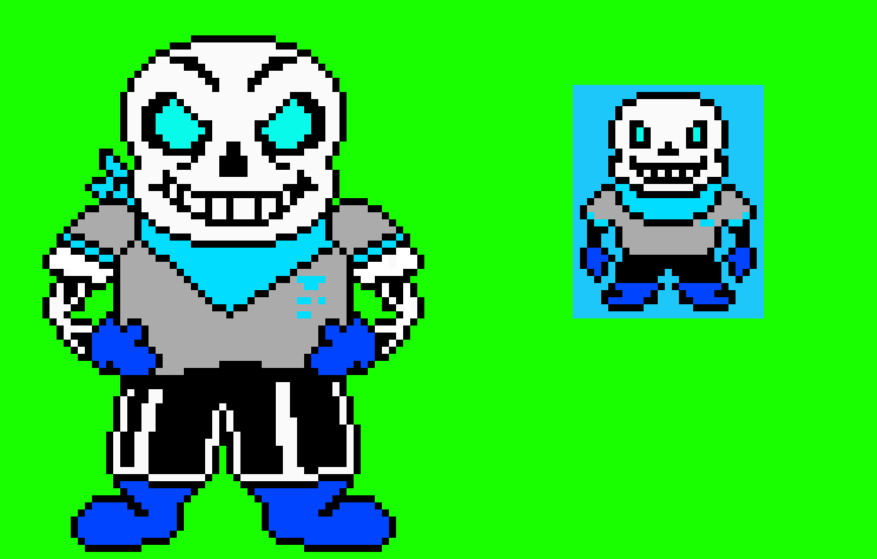 my fanmade underswap sans sprite