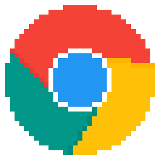 [9a642a] chromePixelatedLogo