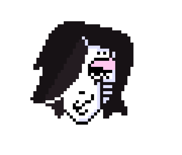[f29c8c] Decided to make a Mettaton EX Head Sprite, and made it colored in my way. 
