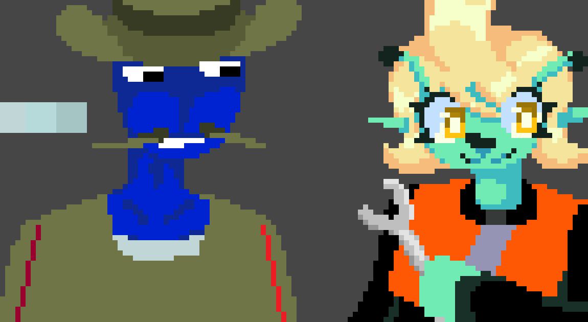 [236914] full thing is basically a big shot of the gang building banana bill which im gonna use for my next self rp which ill do when this is done
