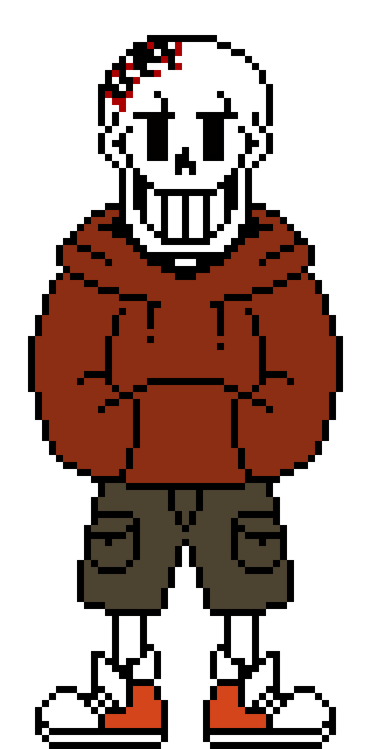 [2fbf6b] i made papyrus sprite for it.