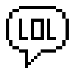 LOL speech bubble