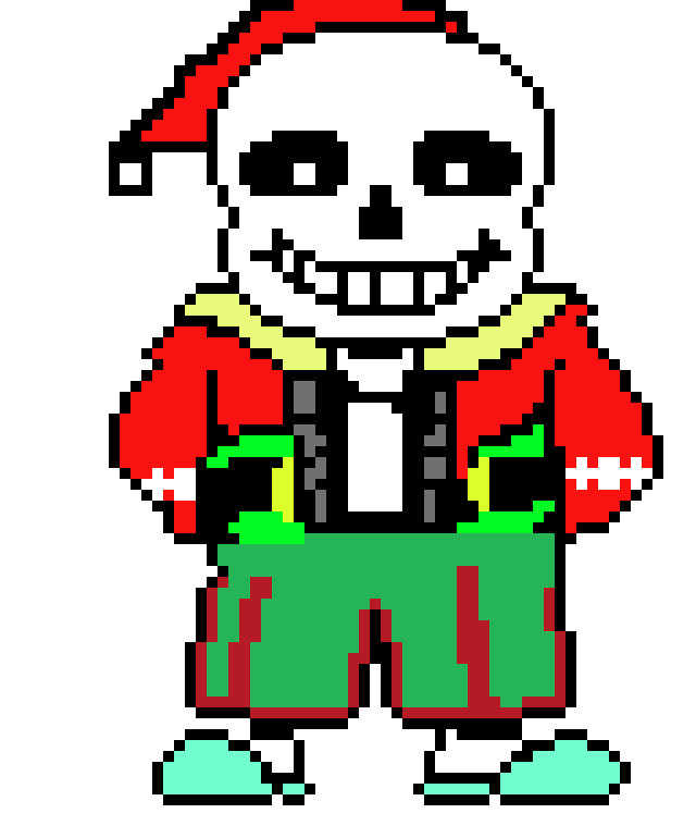 [9664c4] Christmas!Sans Sprite