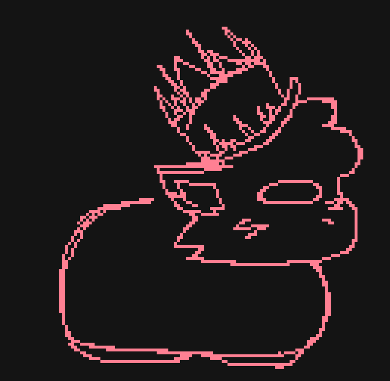 [9b584c] i am not tapped into the drawing with Pixilart flow