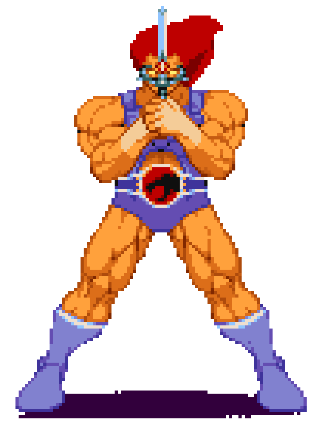 [d9f0a1] mega man 7 sprite remastered a bit darker