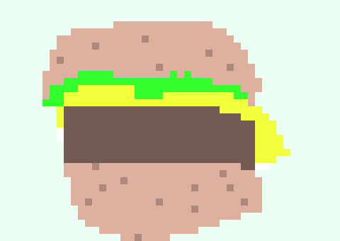 [9664c4] CheeseBurger - w/ lettuce