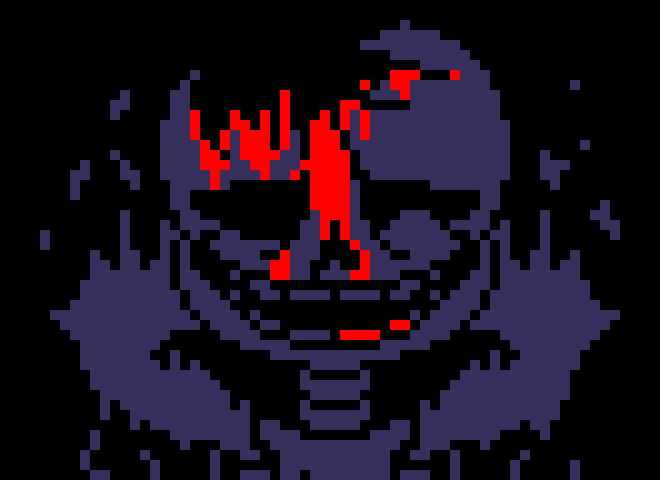 [7ce906] *(Several bones were summond around all three of them.) -HorrorTale Sans