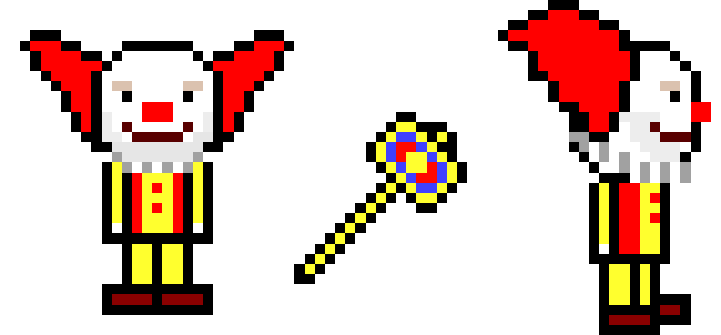 clown sprite sheet