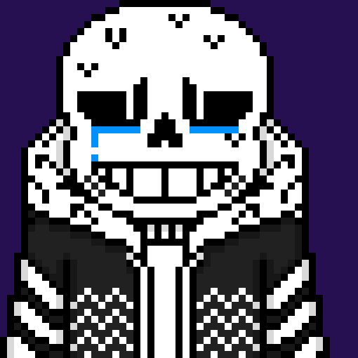 [7a4037] *he summons some bones when Terror gets close* j-just stay back, p-please