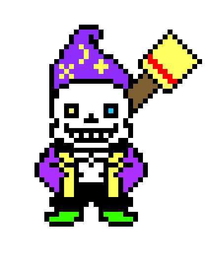 [9664c4] Wizard Sans (overworld)
