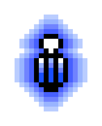 [9664c4] Blue flame lantern