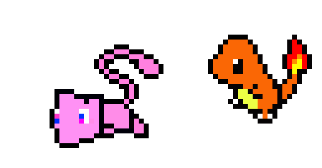 [987762] Mew and Charmander
