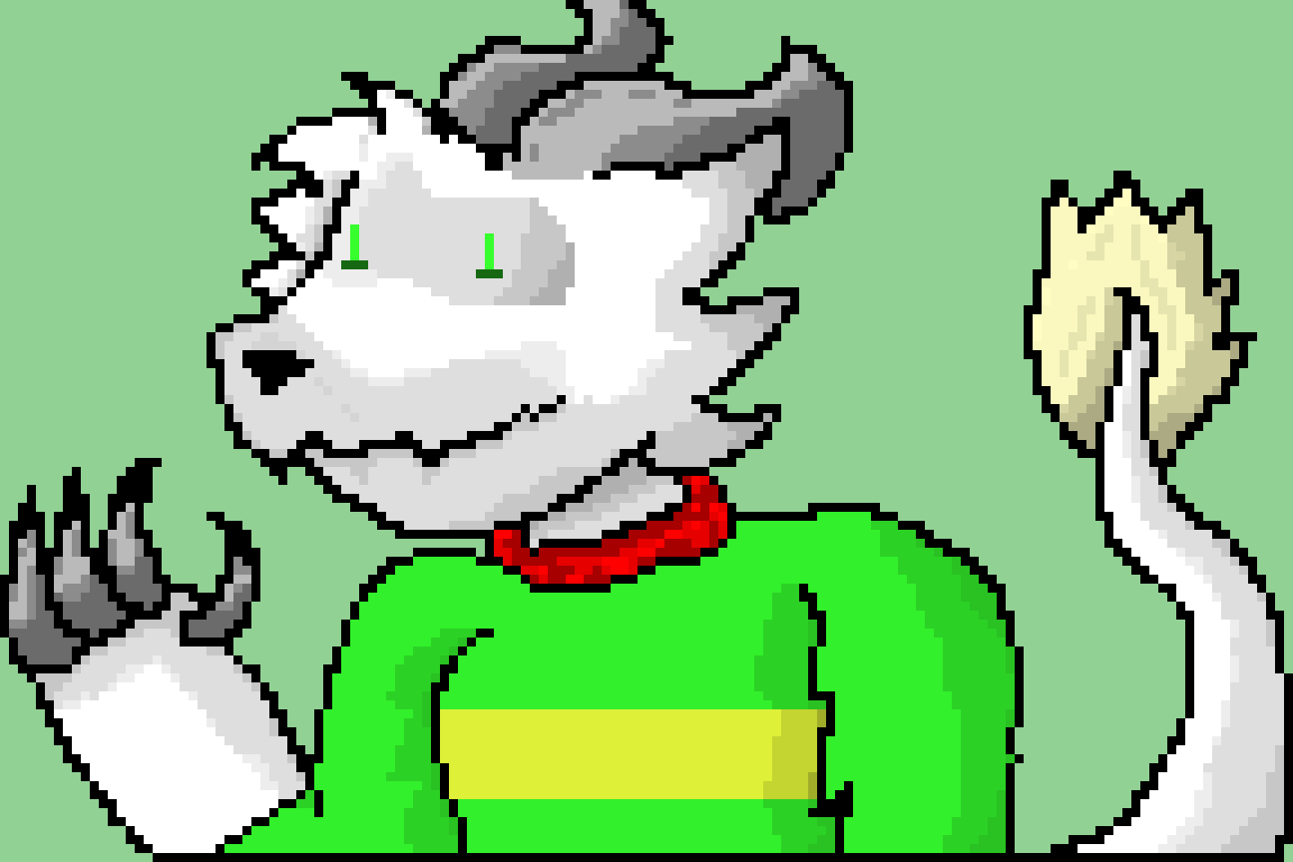 [95be89] Terrie, as Asriel | Terriel | Same thing as Tans...