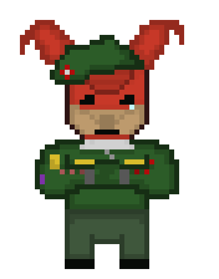 [2b2cca] Rudolph single tear crossed arms sprite