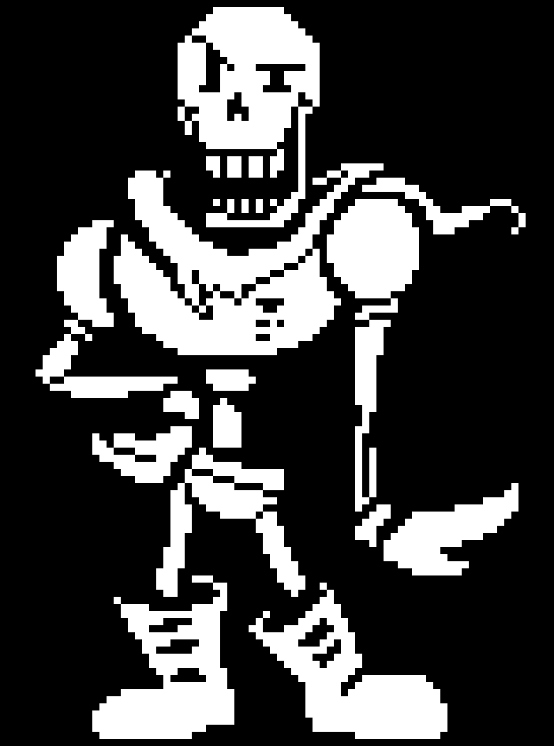Undertale Papyrus sprite
