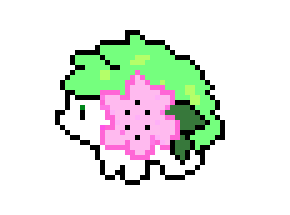 [9664c4] Shaymin pixel art
