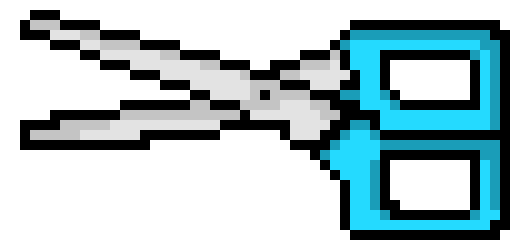 Blue Scissors 