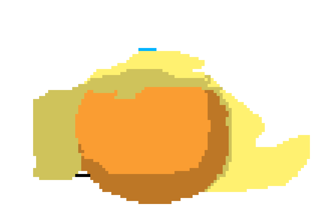 [c7c89d] orange with hair