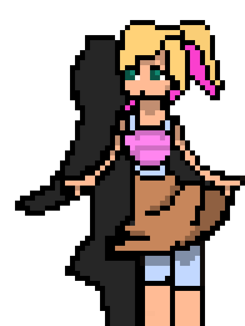 my Undertale OC Sprite_ Aralyn Rose Alee