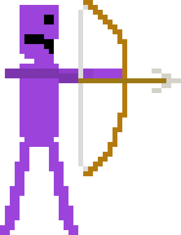 [879e8d] william afton firing a bow animation frame 2