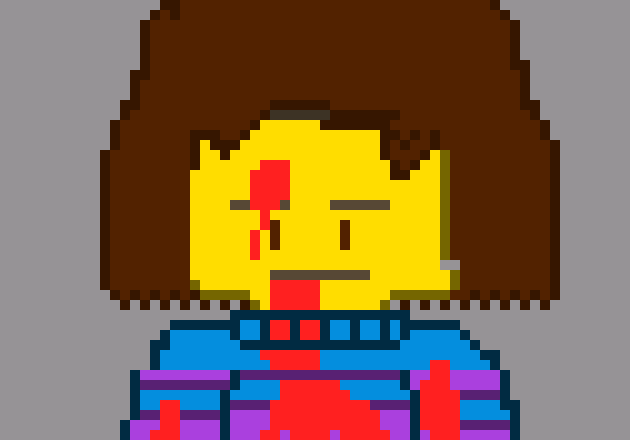 [b9de0d] NEVER CHALK - frisk dreemurr
