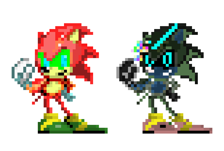 [d3f2ea] Retro The Hedgehog 