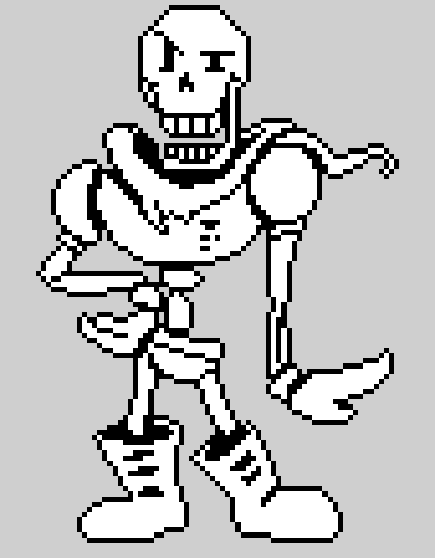 [35e1ae] Undertale Papyrus sprite