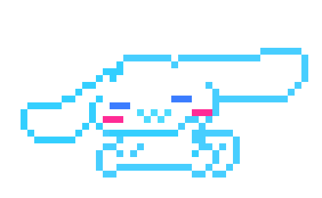 [72a57c] pixel art 6A 5 cinnamoroll