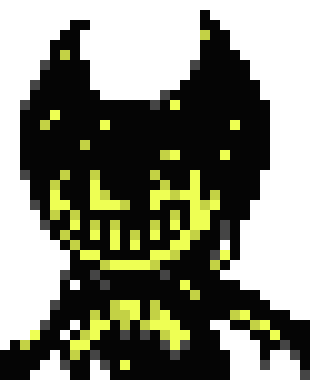 *Bendy is walking around PAM*