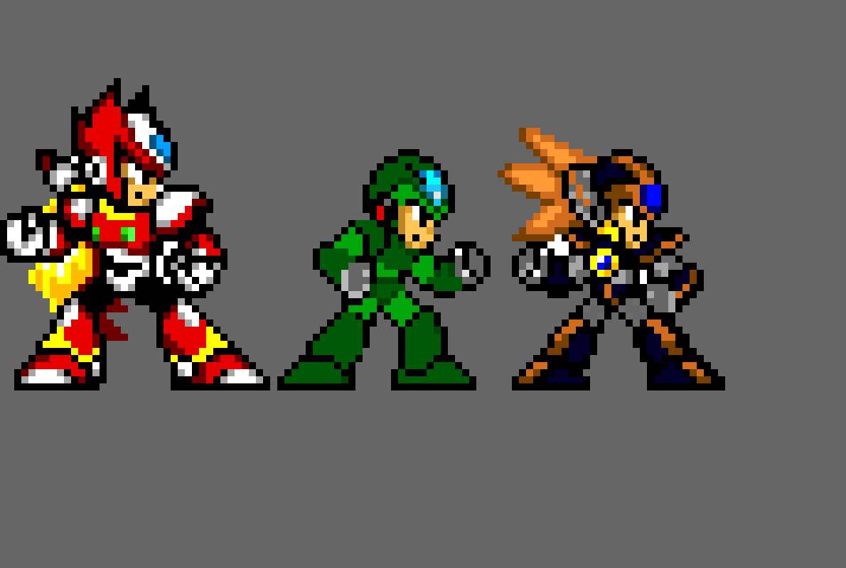 [90e617] Megaman X's teem alt univers