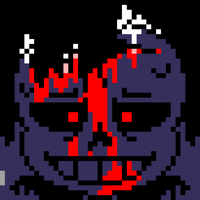 [7ce906] Wonder where everyone is at. *(Demented walks through a forest, lost and tired.) -HorrorTale Sans