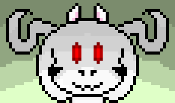 EVIL, looming over...