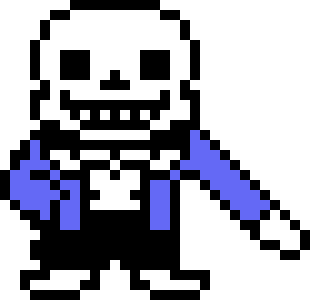 Sans attack sprite