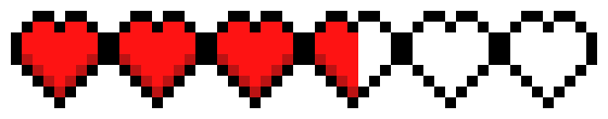 [e2e0f4] Heart bar 6
