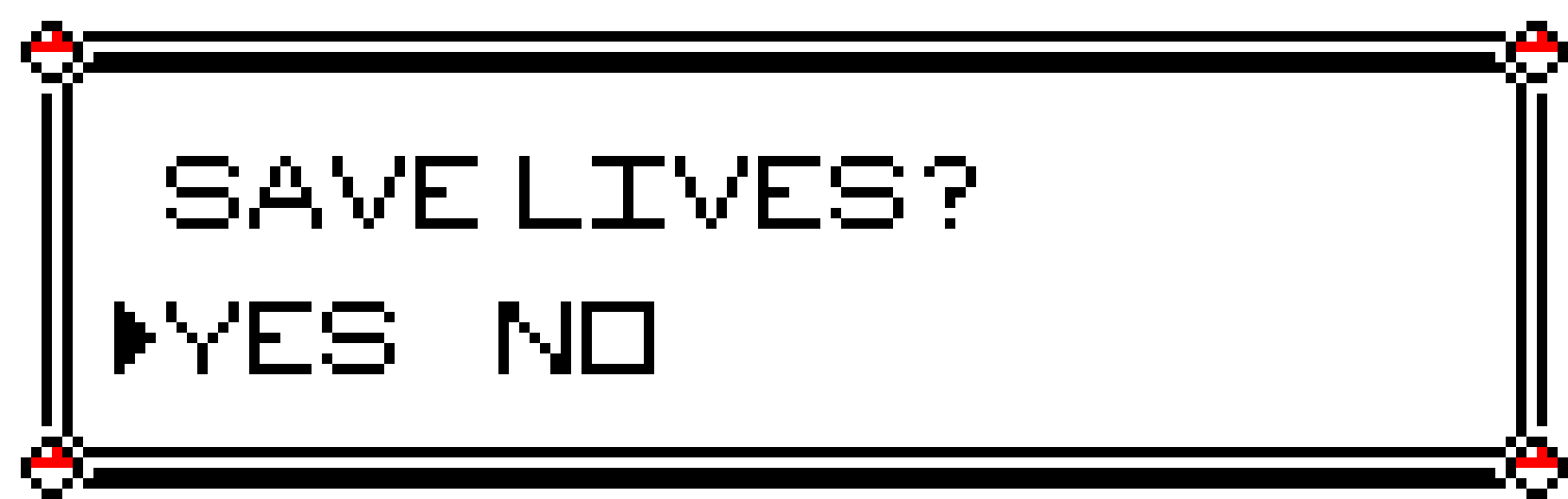 Pokemon dialog box