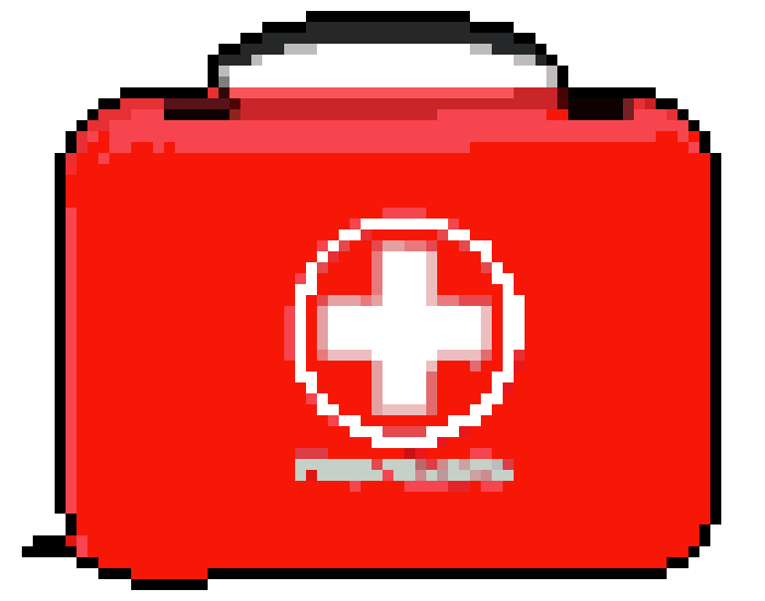 [f26dc3] First Aid Kit pixel art