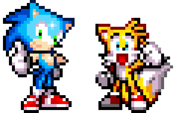 [9664c4] Sonic & Tails Friendship Heart Havoc - Sonic & Tails