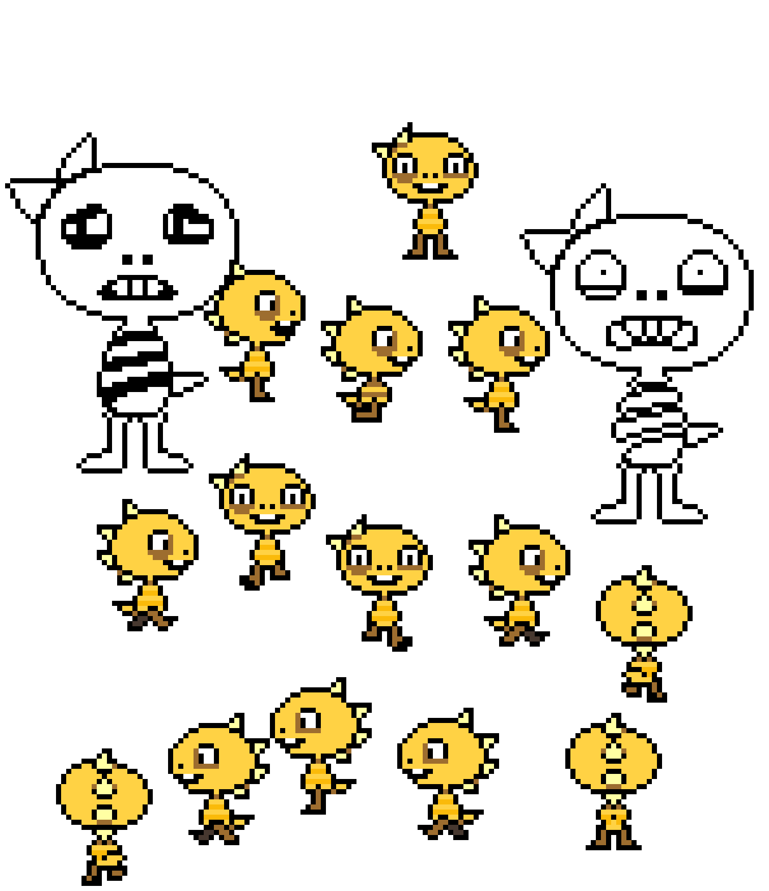 [d63913] Monster Kid Sheet