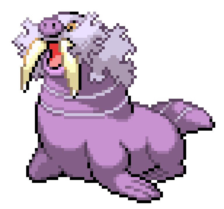 [3d0b34] Shiny Walrein