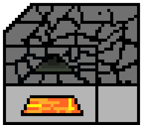 [10f773] Minecraft Png Furnace