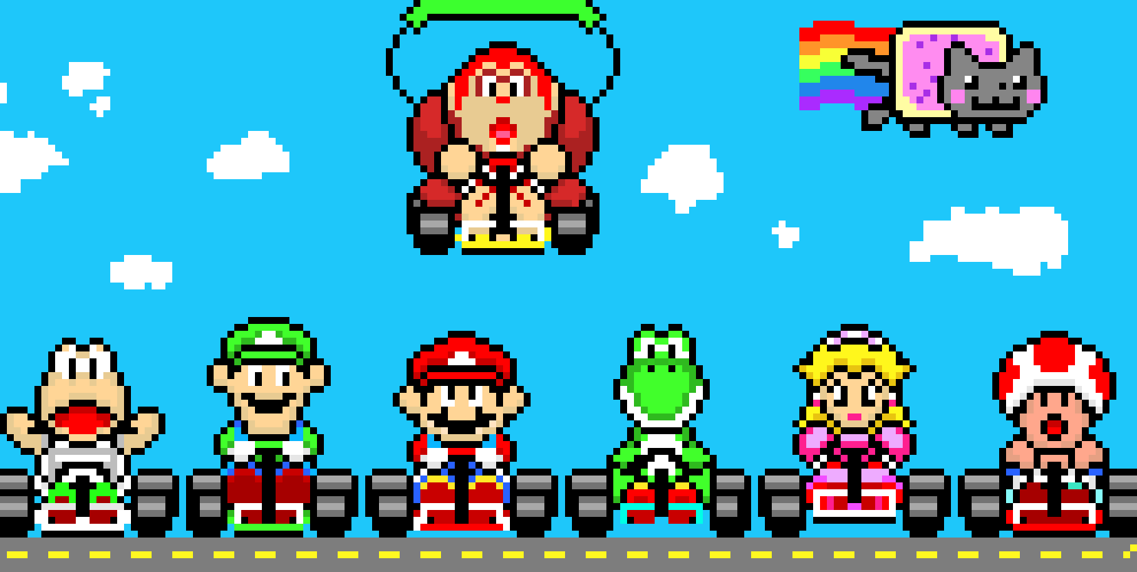 [b11335] Mario kart
