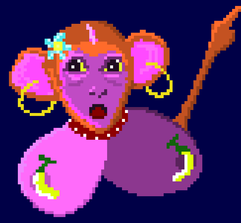 [ade8df] monkey with tits