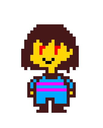 Who says its frisk when its me chara 