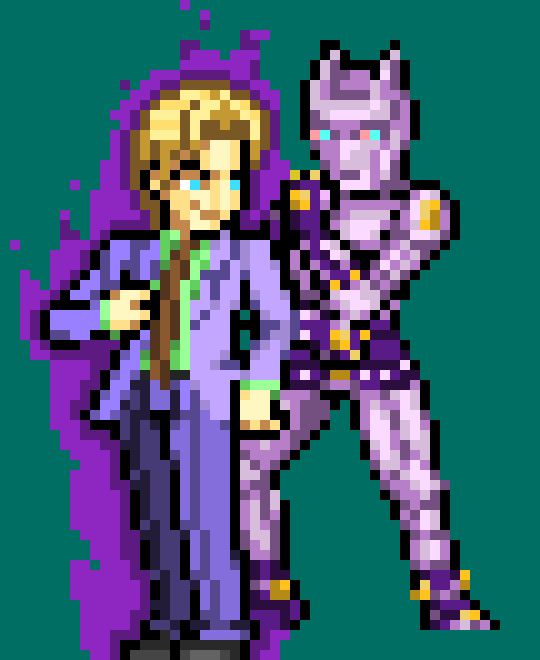 [c6b63d] My name is Yoshikage Kira. I'm 33 years old. My house is in the northeast section of Morioh, where all the villas are, and I am not married. I work as an employee for the Kame Yu department stores, and I get home every day by 8 PM at the latest. I don't smoke, but I occasionally drink. I'm in bed by 11 PM, and make sure I get eight hours of sleep, no matter what. After having a glass of warm milk and doing about twenty minutes of stretches before going to bed, I usually have no problems sleeping until morning. Just like a baby, I wake up without any fatigue or stress in the morning. I was told there were no issues at my last check-up. I'm trying to explain that I'm a person who wishes to live a very quiet life. I take care not to trouble myself with any enemies, like winning and losing, that would cause me to lose sleep at night. That is how I deal with society, and I know that is what brings me happiness. Although, if I were to fight I wouldn't lose to anyone.