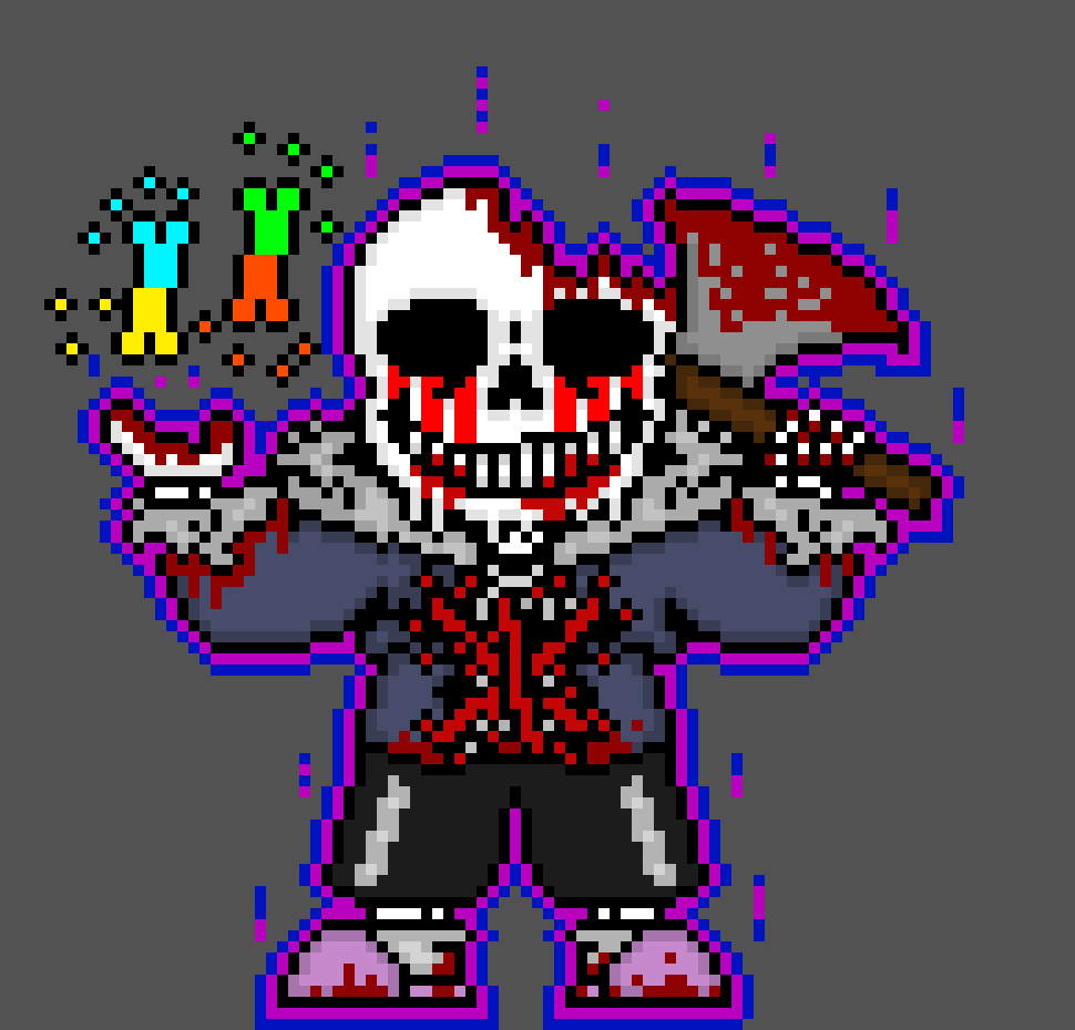 [e8cb42] Terror Sans Phase 4 V8 (THE FINAL FINAL CANON)