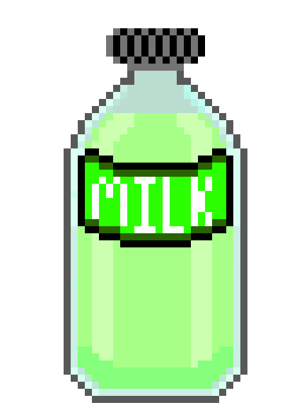 [8b7a23] Green Apple Milk