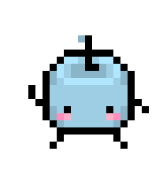 [c9a7db] blue junimo