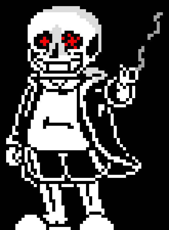 sudden changes sans: [starts to run] hehehehhehehehe......