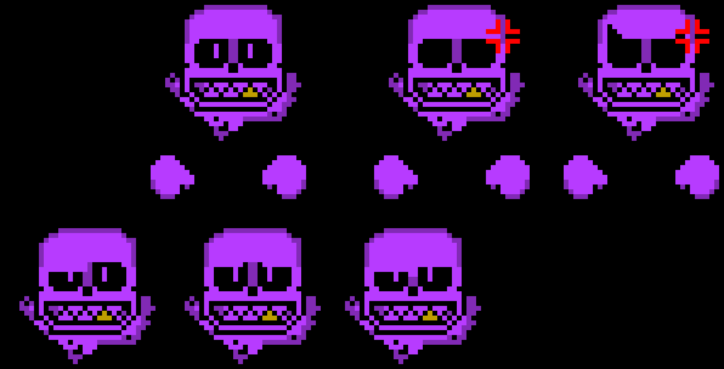 DustSwapFell sans Sprite Sheet (Do you like it?) - SPECTRAL