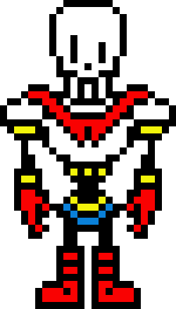 Undertale papyrus Sprite